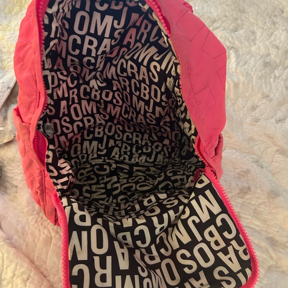Marc Jacobs Pink Quilted Backpack - Picture 3 of 6